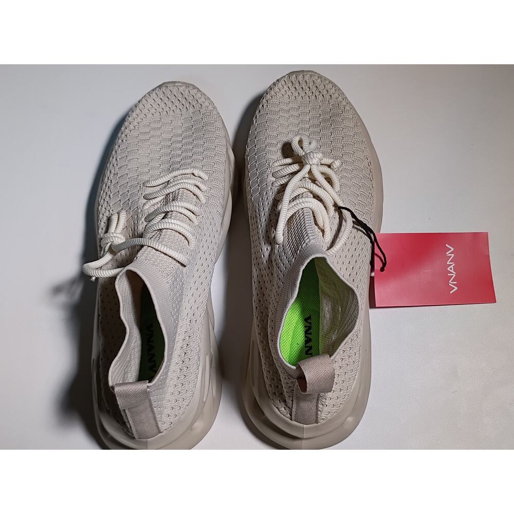 VNANV Mesh Knit Chunky Sole Sneakers - Size 9.5 - NWT - Picture 3 of 6
